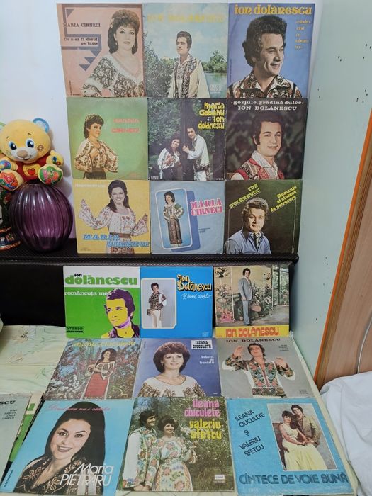 Discuri vinil muzică populară