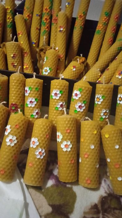 Lumânări de ceara de albine