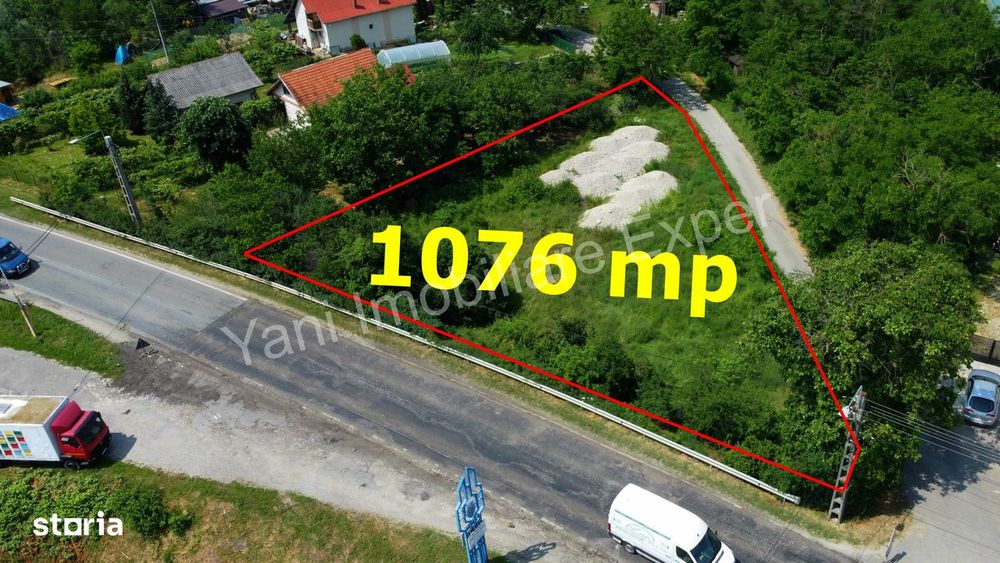 Teren de vânzare în Curtea de Argeș ( 1076 mp ).