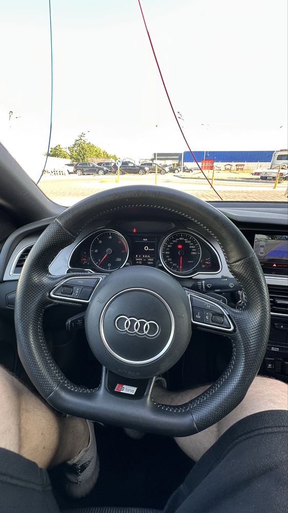 Audi A5 2015, 3x Sline, quattro, 190cp, webasto, Euro 6