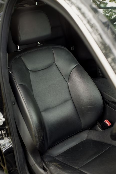 Interior complet Mercedes C W204 piele negra fata usa plafon scaun cot