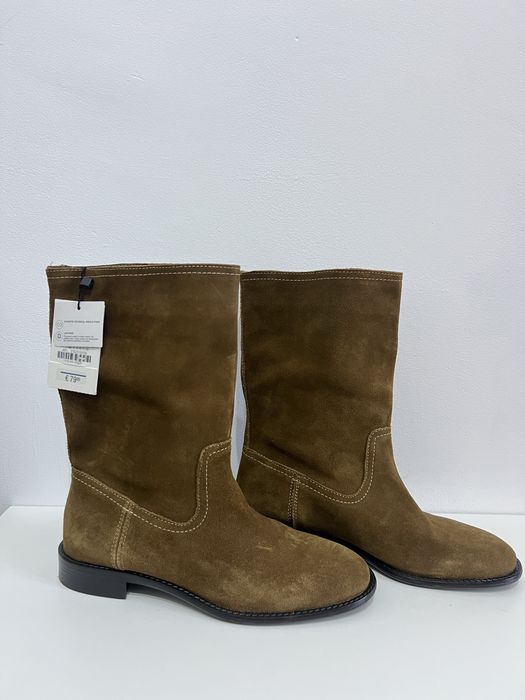 Cizme de piele  ZARA