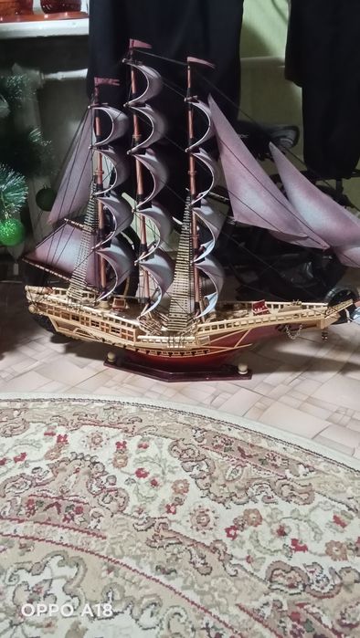 Корабль ручная работа