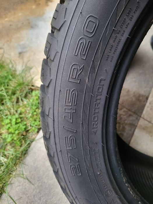 4бр 275/45/20 и 305/40/20 нокиан много запазени малко карани като нови