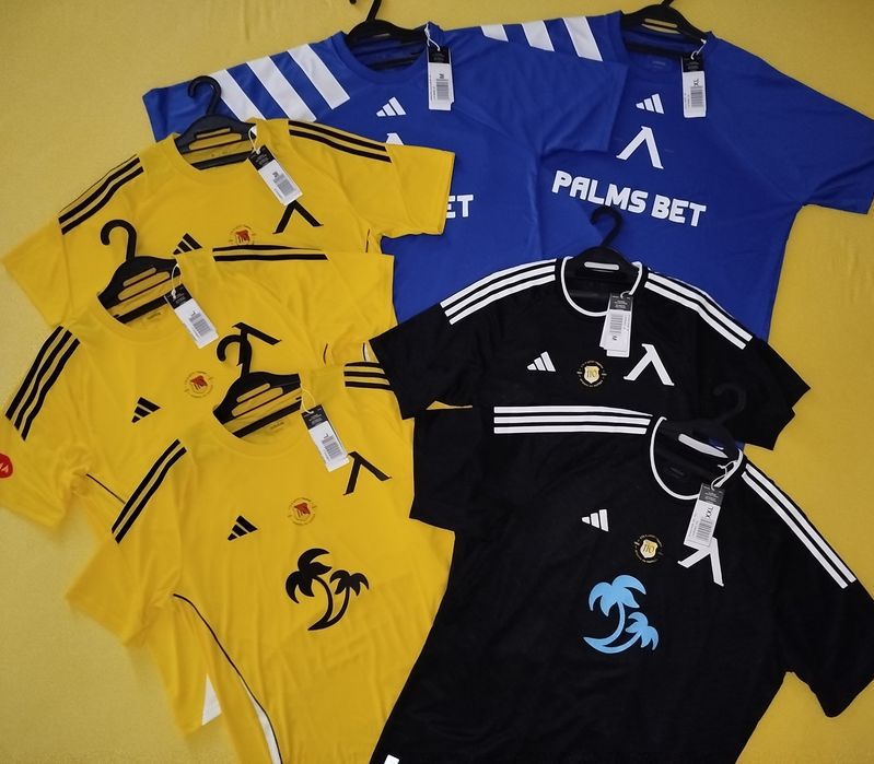 "Официални мачови фланелки", на Левски София, от сезон 24/25г. 110г.