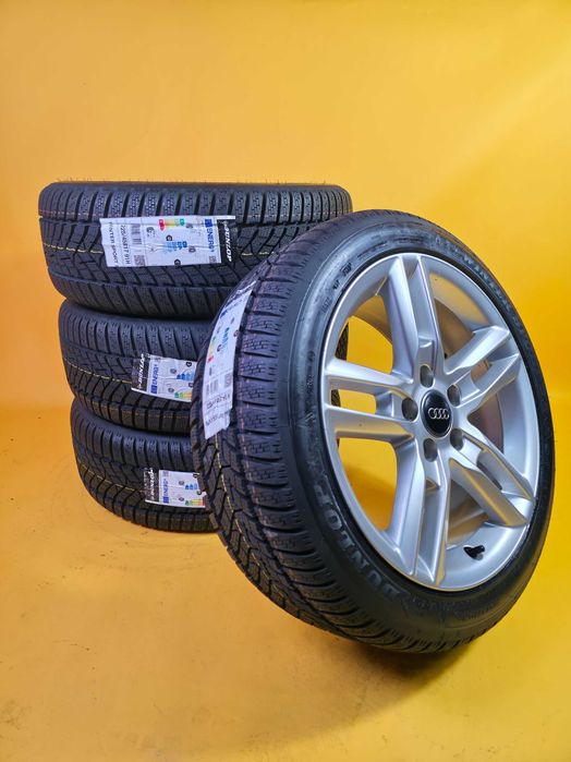 Roti Jante Anvelope IARNA 225/45/17 5x112 OEM AUDI A3 - NOI DOT 2025