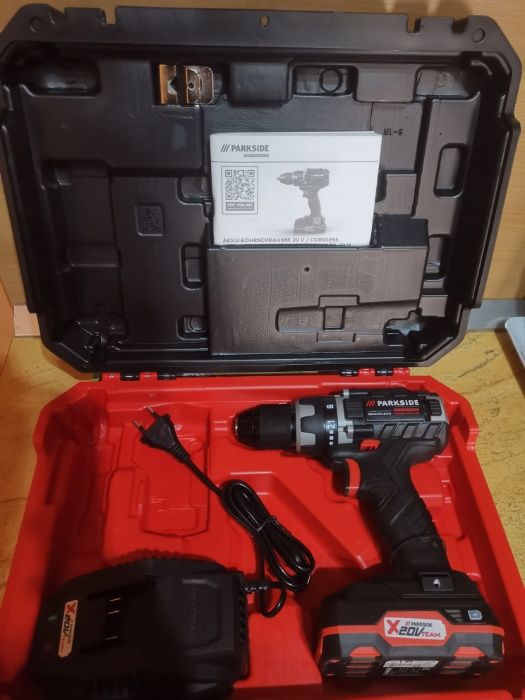 Нов  Безчетков винтоверт Parkside Performance 20v Боди