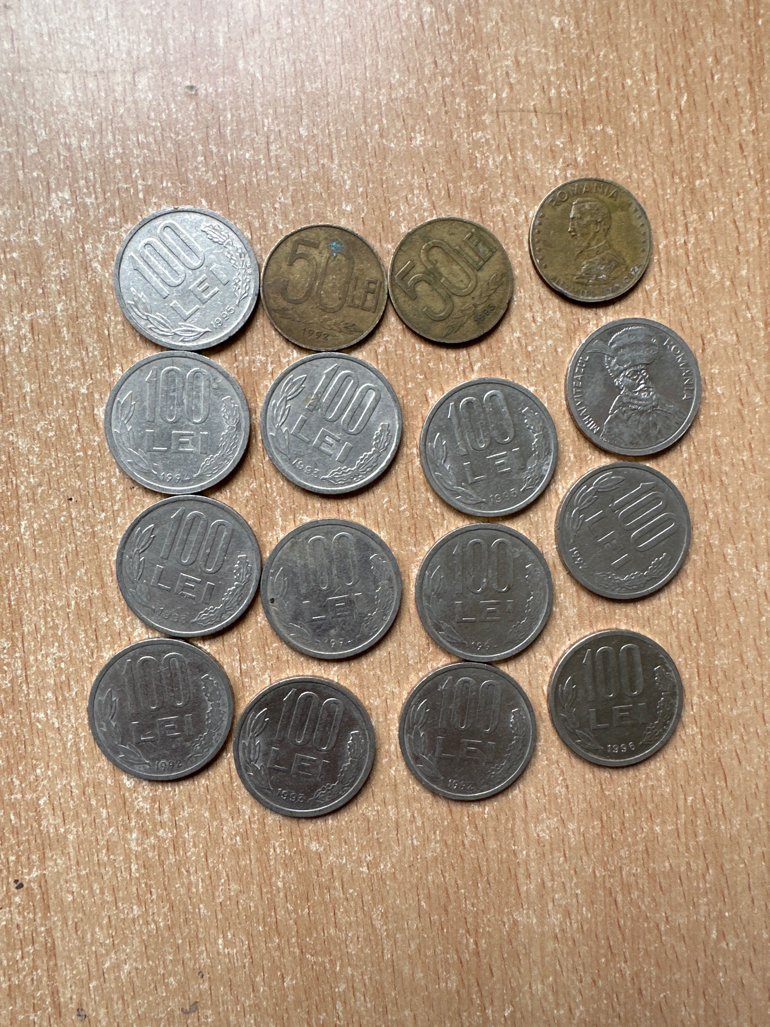 Monede vechi de 100 Lei