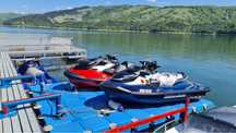 Ponton plutitor modular pentru skijet seadoo