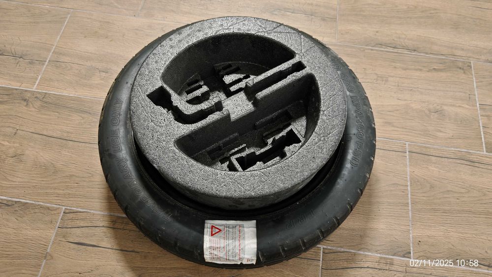 Оригинална резервна гума Т145/70 R17 за Тойота Авенсис - чисто нова!