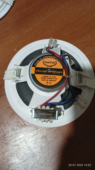 Музыкальный усилитель, динамики