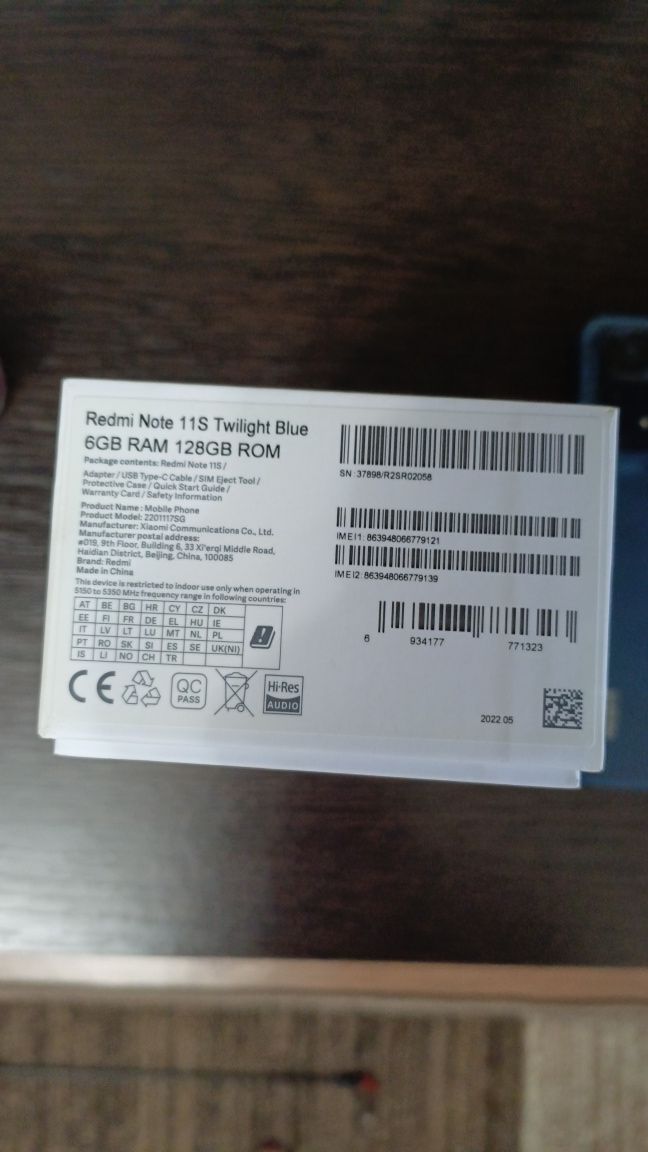 Xiaomi redmi note 11 s 128