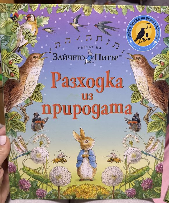Зайчето Питър - Разходка в природата, книга