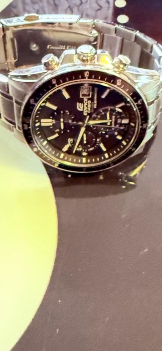Casio Edifice Solar Sapphire – хронограф, 100м водоустойчив