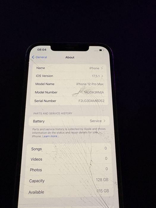Placa De baza iPhone 12 Pro Max 128Gb