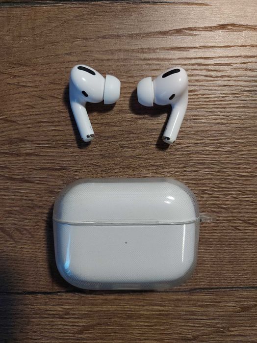 Casti Apple Airpods Pro 1 tws bluetooth bass puternic husa protectie