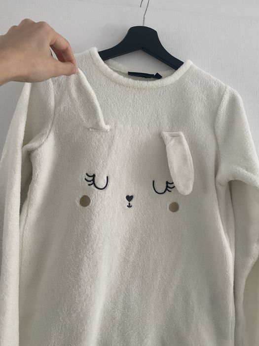 Bluza de Pijama iepuras, bluza pufoasa pijama S noua