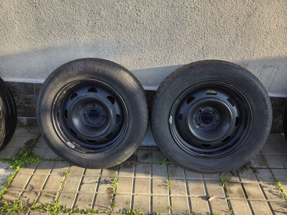 2 стоманени джанти 15" 4×108