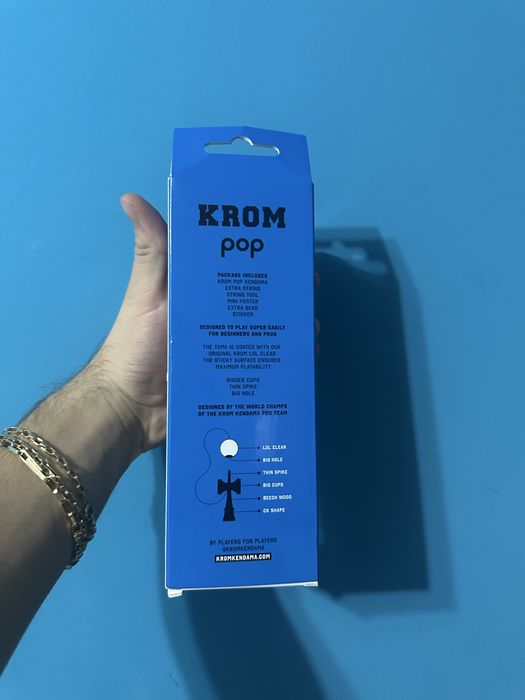 Kendama krom pop noua