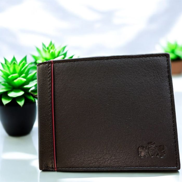 Мъжки портфейл от естестмена кожа