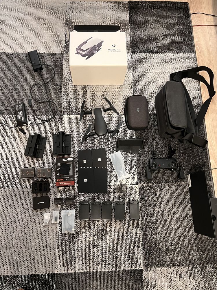 DJI Mavic Air fly more combo + extras