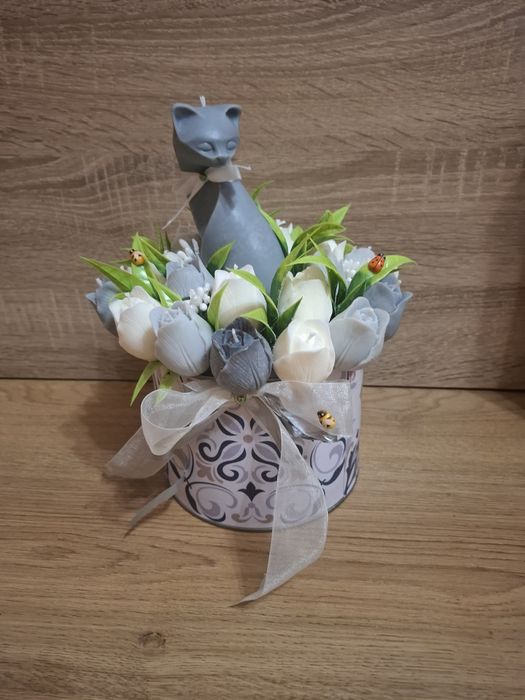 Букети от соев восък