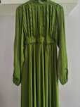 rochie lunga verde dasha cu eticheta