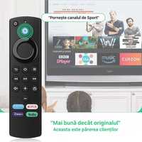 Telecomandă de schimb pt Fire TV. Vocală, compatibila Alexa.