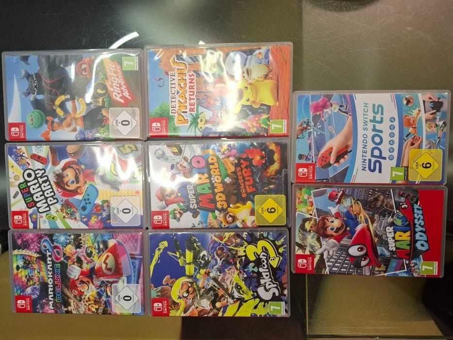 Consola nintendo,vine cu toate accesoriile din poza,produs folosit foa