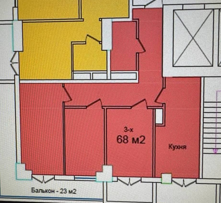 Продаётся 3х комнатная квартира, ЖК Vegas Tower, Яккасарайский район