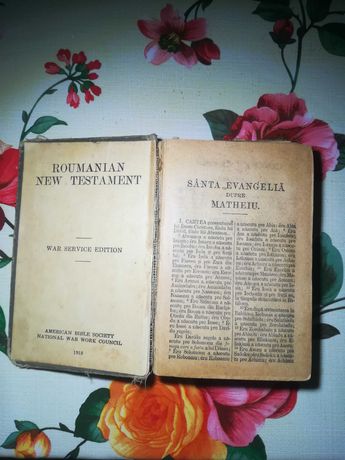 Biblia din tranșeele anului 1918