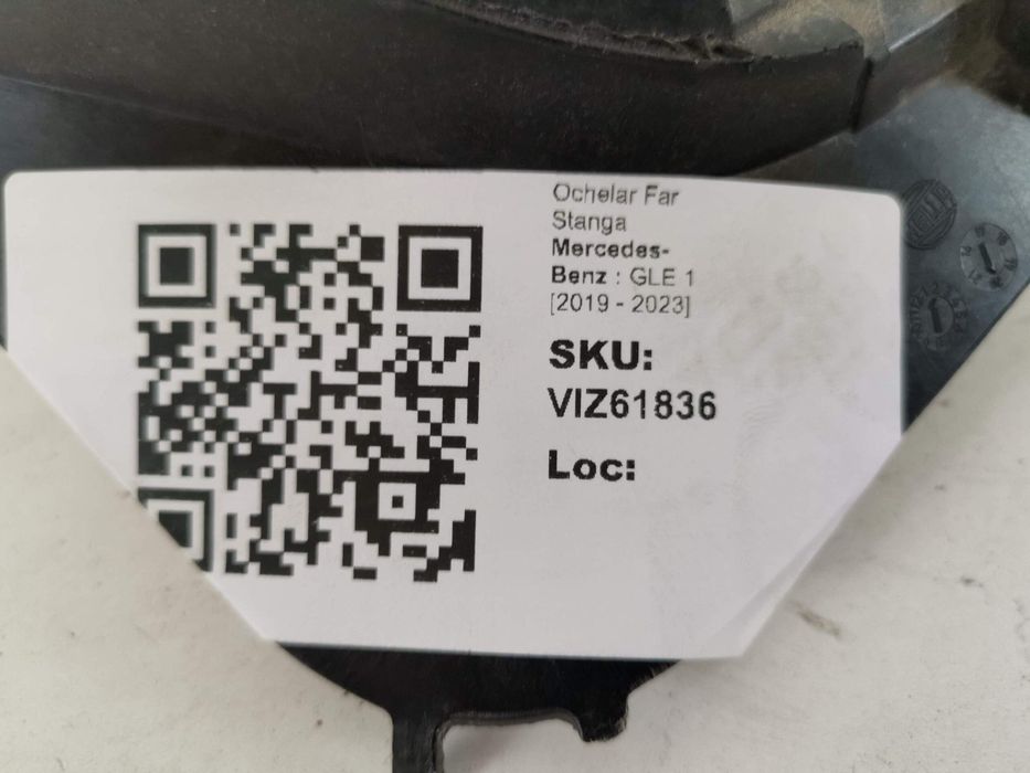 Ляв фар / Lqv far Mercedes-Benz GLE 1 Оригинален, в добро състояние
