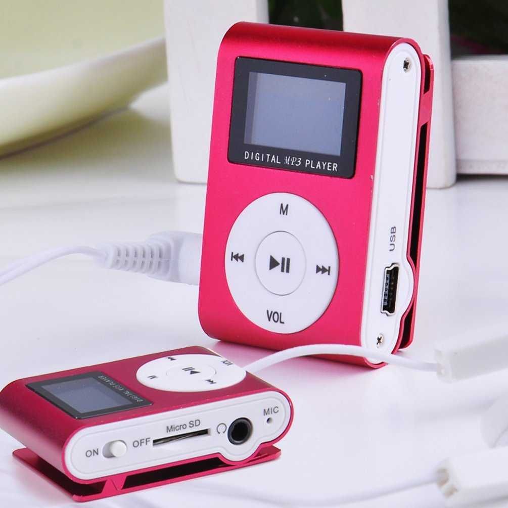 MP3 Player mini MP002 - Мп3 плеър мини със слот за карта и дисплей