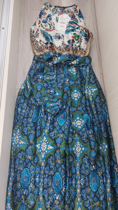 Salopeta din satin Zara