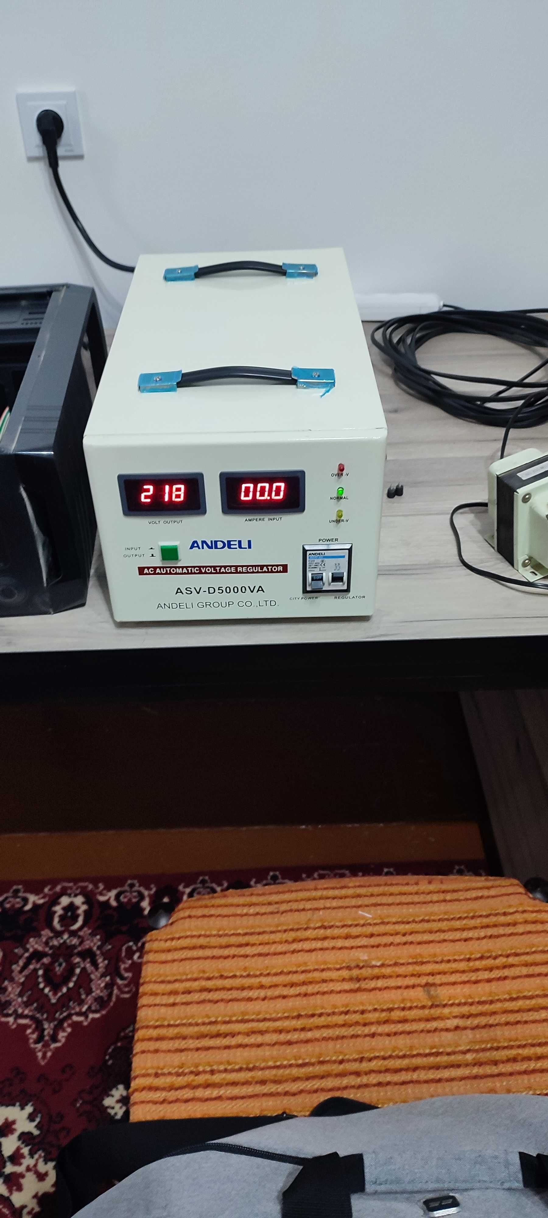 продам стабилизатор напряжения andeli asv-d5000va