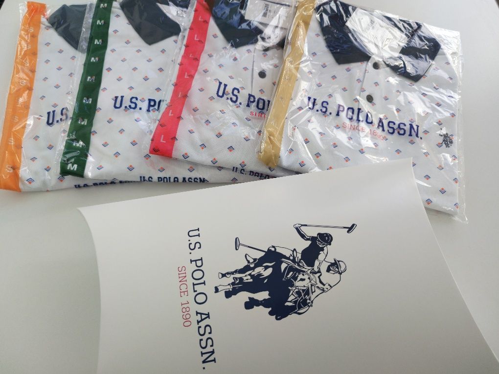 U.S Polo Assn. Оригинални мъжки тениски  S,M, XL