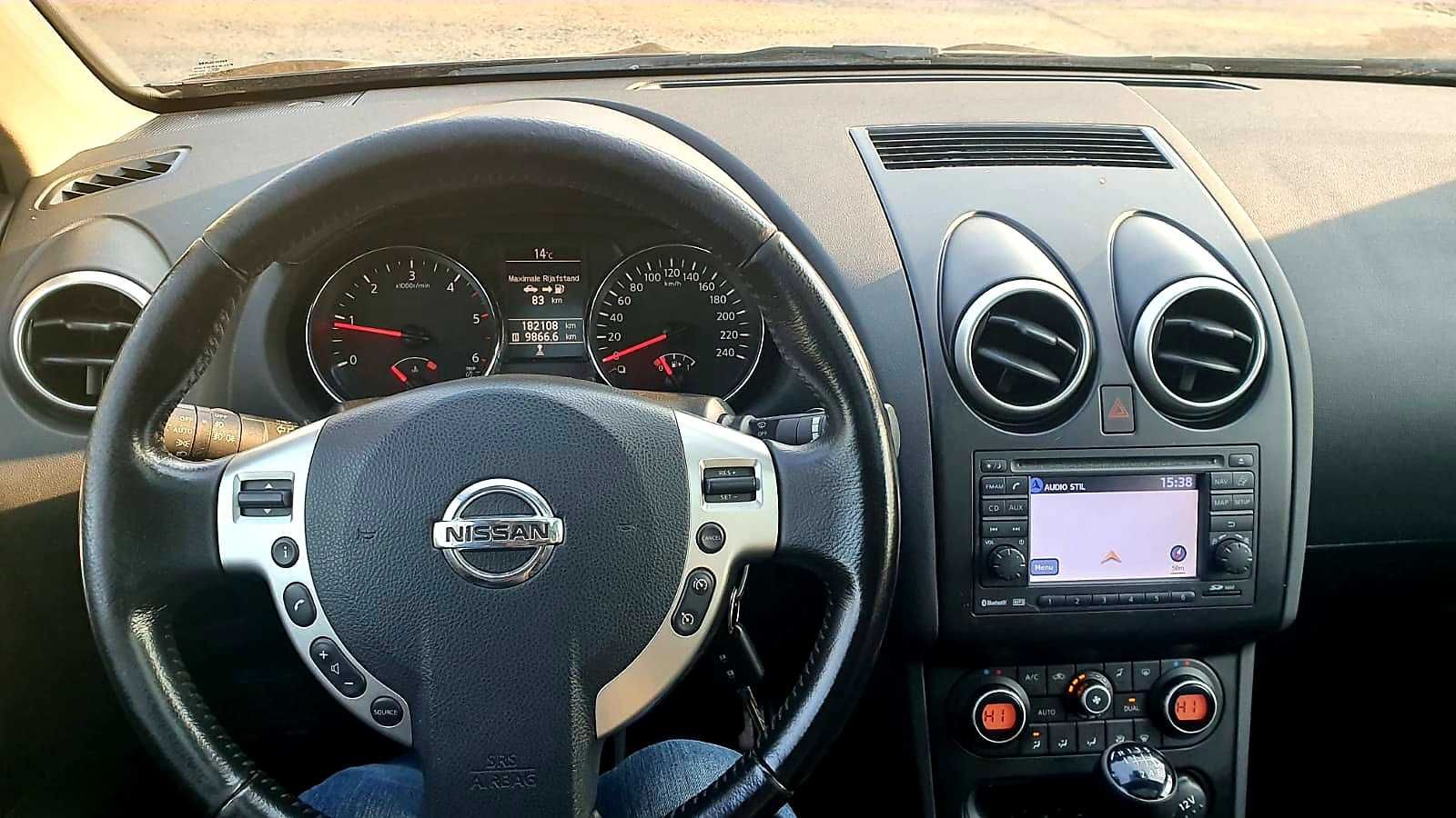 Nissan Qashqai 1.5dci Euro5 181000km navigatie