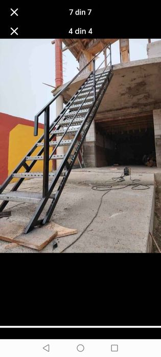 Vând scări zincate la oferirea clientului ne deplasăm ori unde in țara