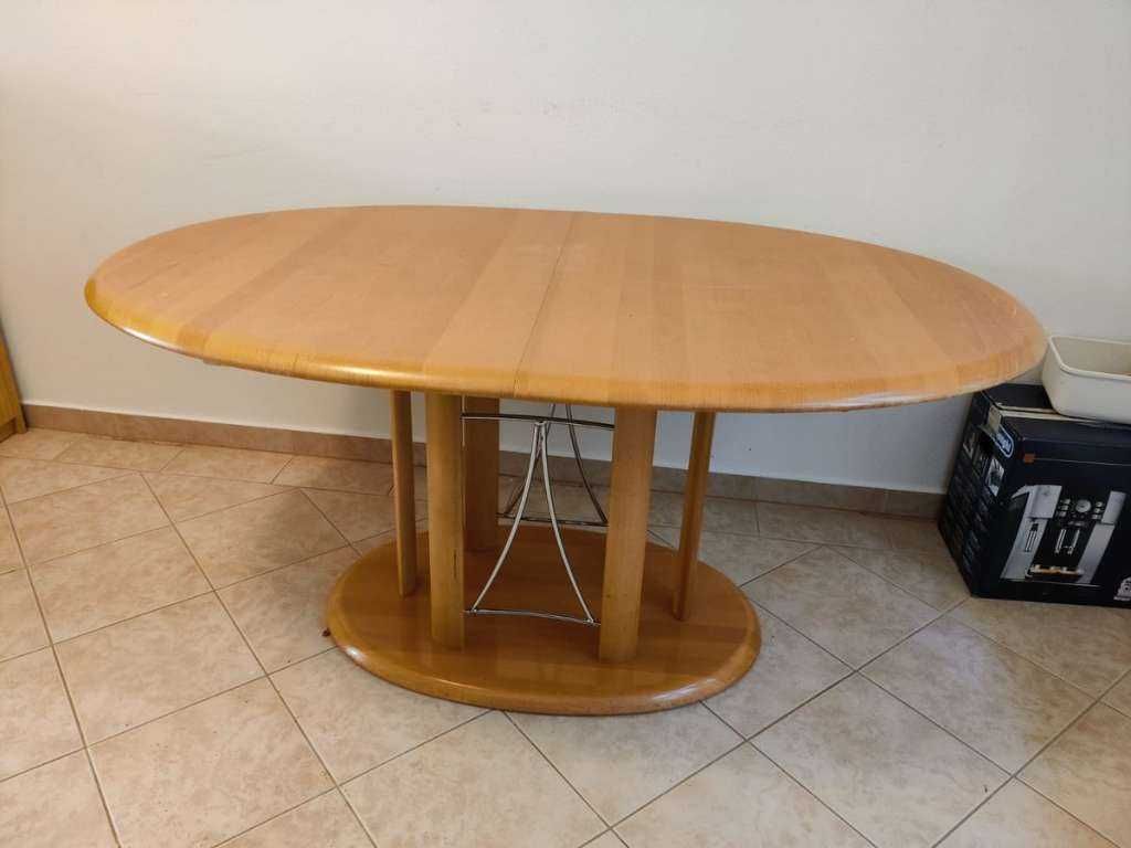 Masa Ovala veche extensibila Plus 4 Scaune