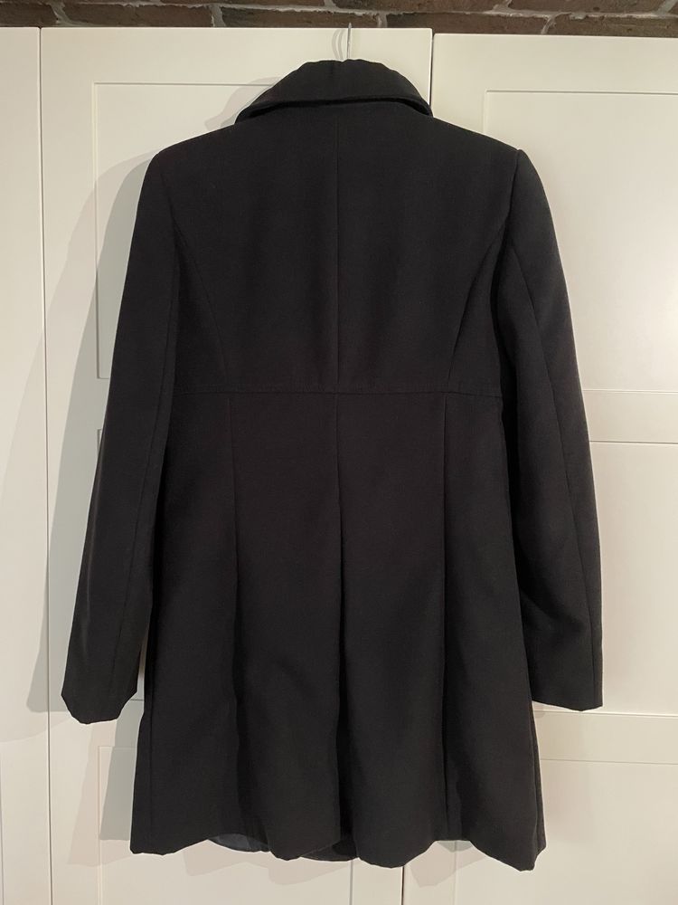 Palton negru masura S nou