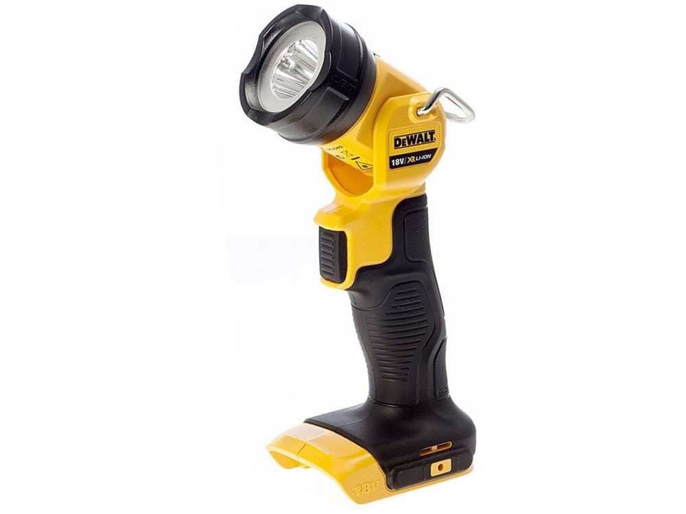 Фенер ръчен, акумулаторен DeWALT DCL040, 18V, XR, 110 lum, LED