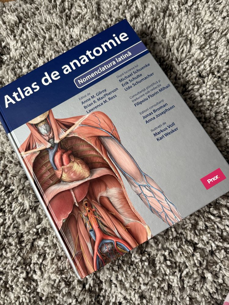 Atlas anatomie-nomenclatura latina