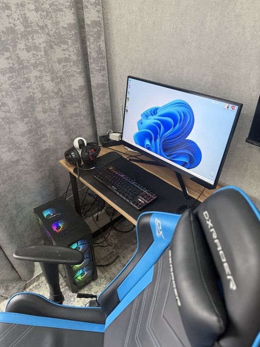 Игровой компьютер + монитор Samsung Odyssey 27" 180гц + весь комплект