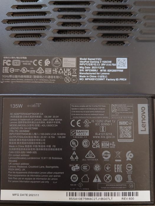 (URGENT) Laptop gaming RTX 3050