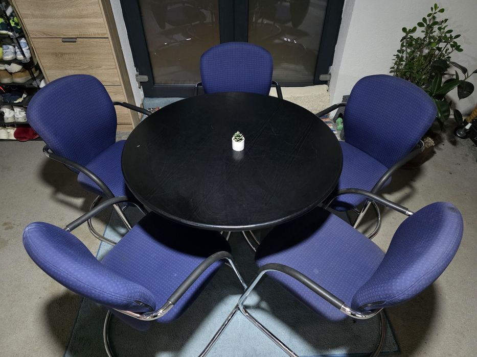 Set masă + 5 scaune