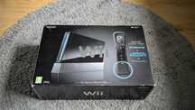 Consola Nintendo Wii Black Fill Box 2 manete/nunchuckuri Modata