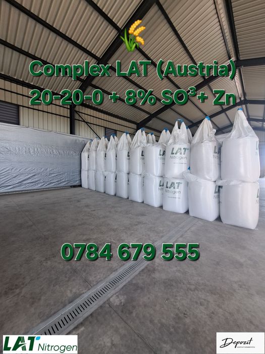 Ingrasaminte chimice agricole Nitrocalcar Azot Complex NPK