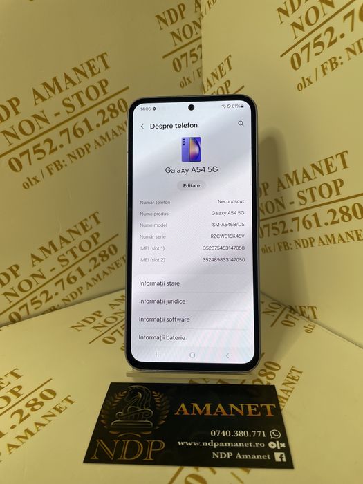 NDP Amanet Braila Samsung A54 5G( 43541)