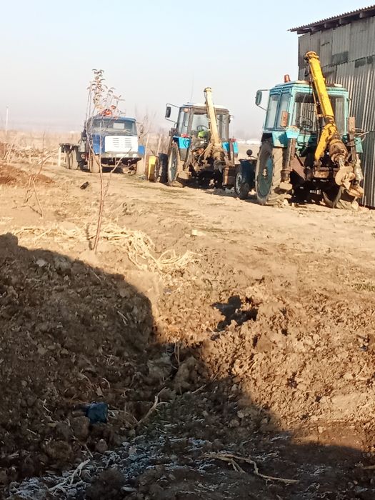 Услуги манипулятора ямобур экскаватор погрузчик