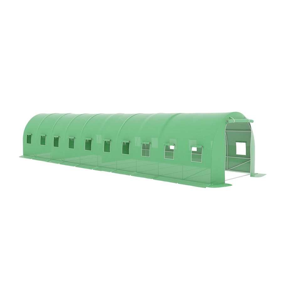 Solar de grădină 10x3x2.2m, polietilenă 240 g/m2 UV+, țeavă 26 * 1.2mm